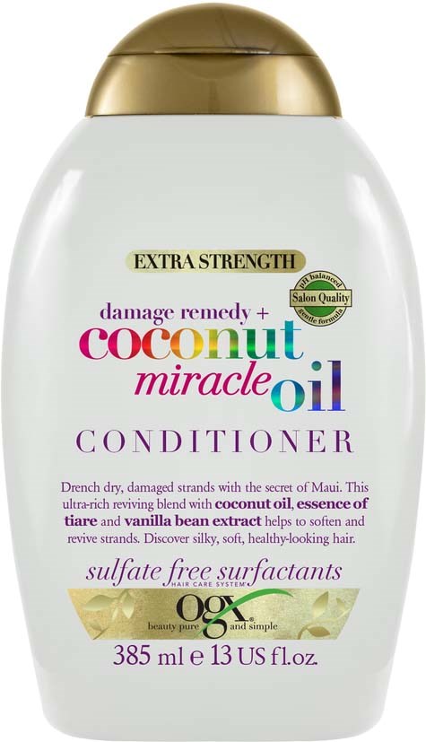 Ogx Damage Remedy Coconut Miracle Oil Conditioner 385 ml