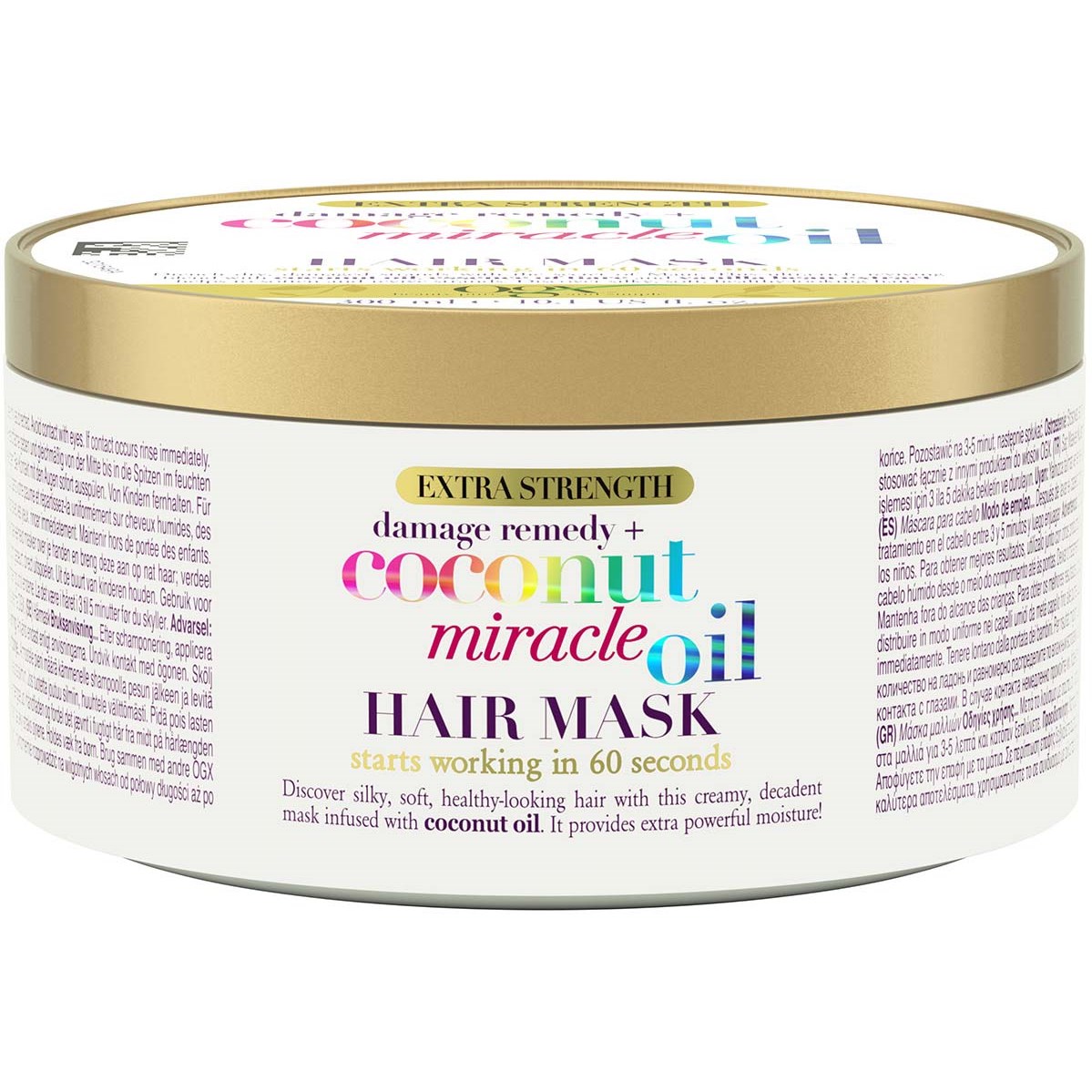 Läs mer om Ogx Coconut Miracle Oil Hair Mask 300 ml