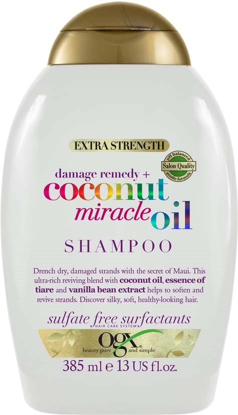 Ogx Damage Remedy Coconut Miracle Oil Shampoo 385 ml