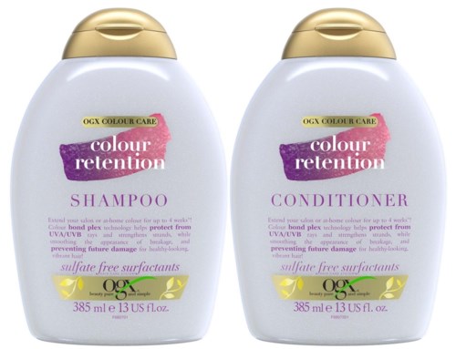 Ogx Color Retention Shampoo 385 ml & Conditioner 385 ml