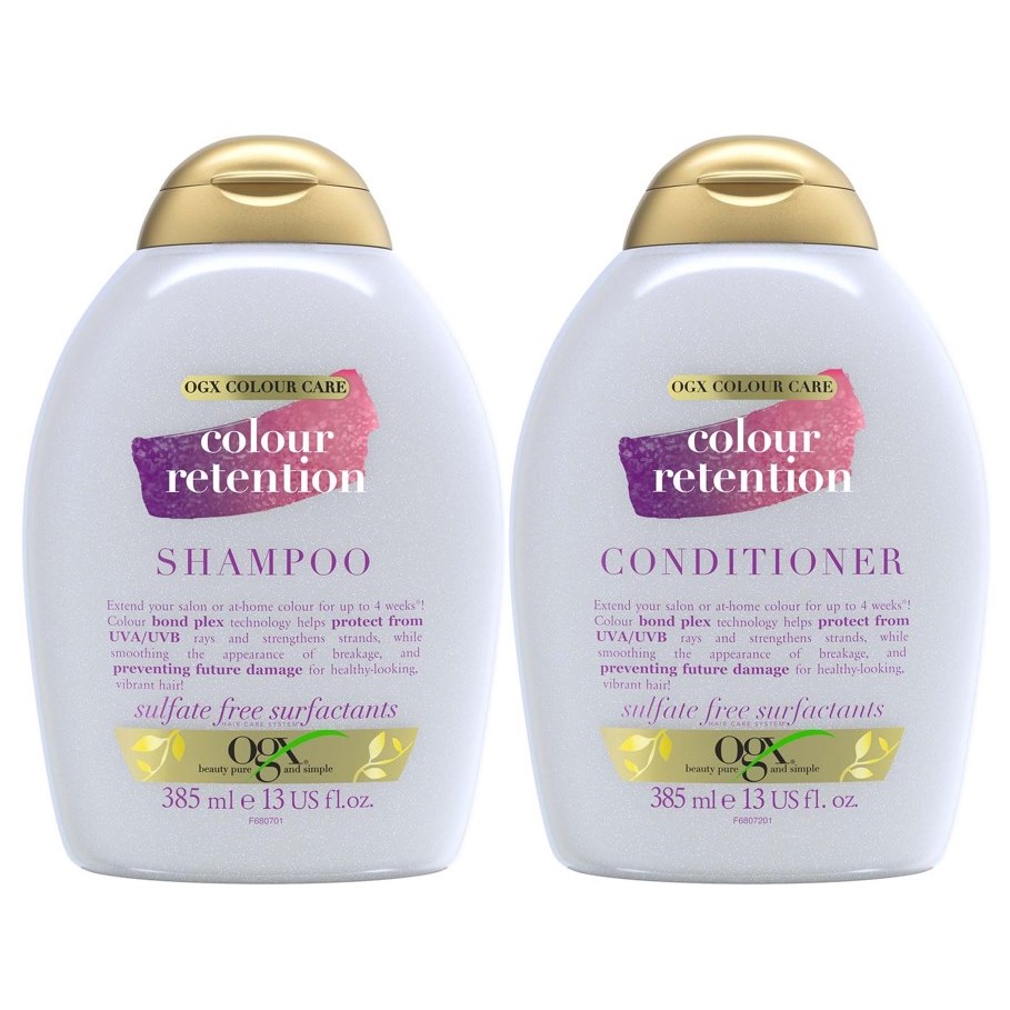 Ogx Color Retention Shampoo 385 ml & Conditioner 385 ml