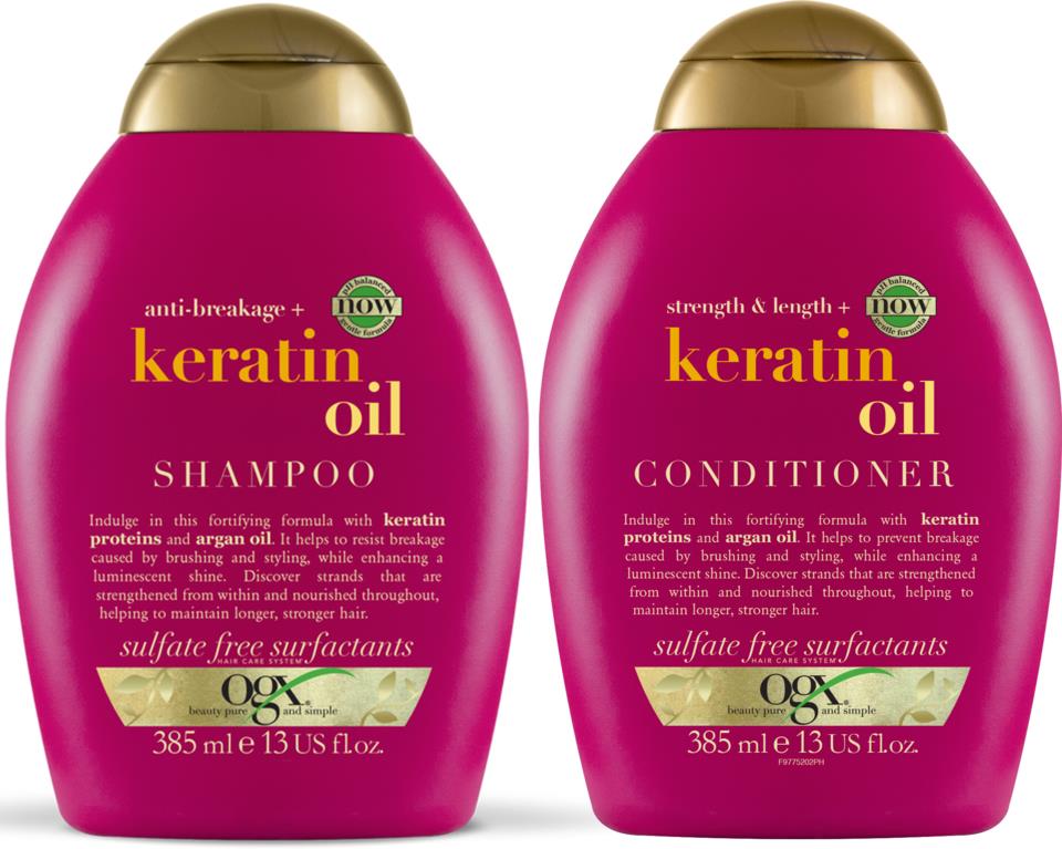 Ogx Keratin Oil Sæt