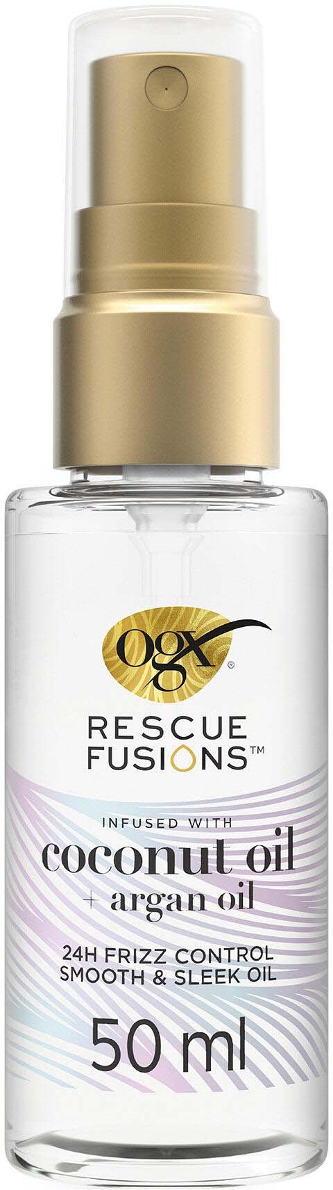 Ogx Rescue Fusions 24hr Frizz Control Smooth and Sleek Oil 50 ml