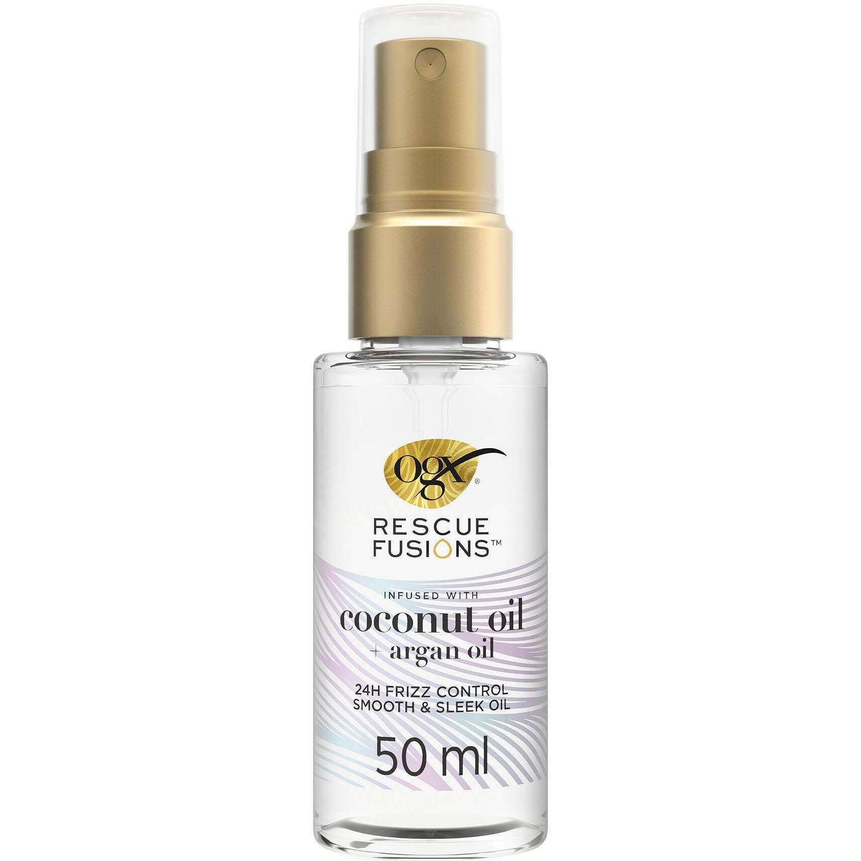 Ogx Rescue Fusions 24hr Frizz Control Smooth and Sleek Oil 50 ml