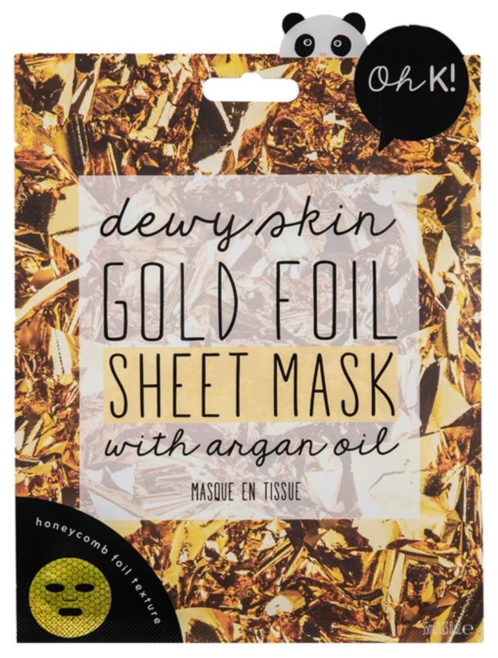 Oh K! Dewy Skin Gold Foil Sheet Mask