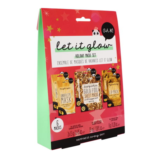 Oh K! Let it Glow Mask Set