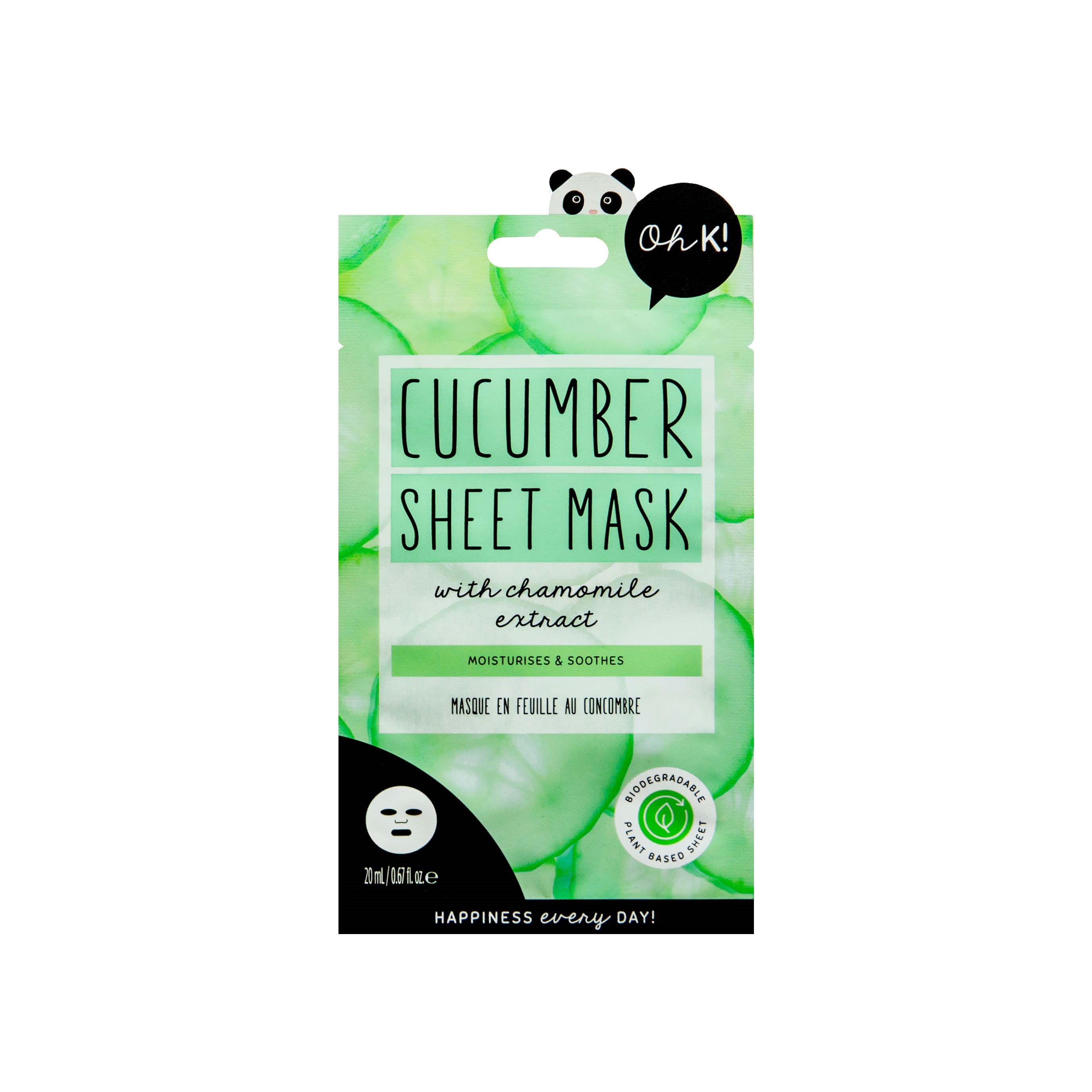 Läs mer om Oh K! Sheet Mask - Cucumber