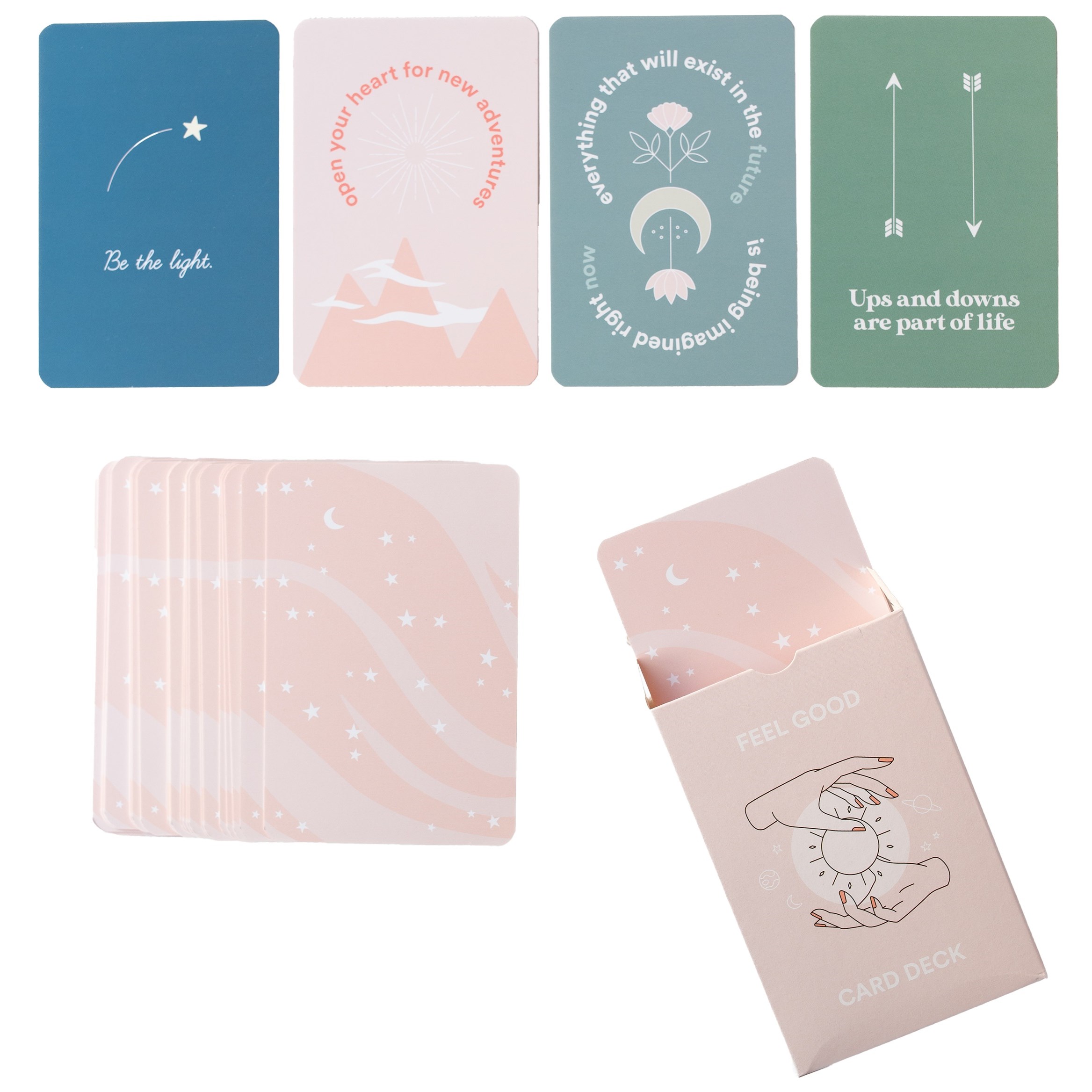 Läs mer om Oh La Moon Feel Good Card Deck 143 g