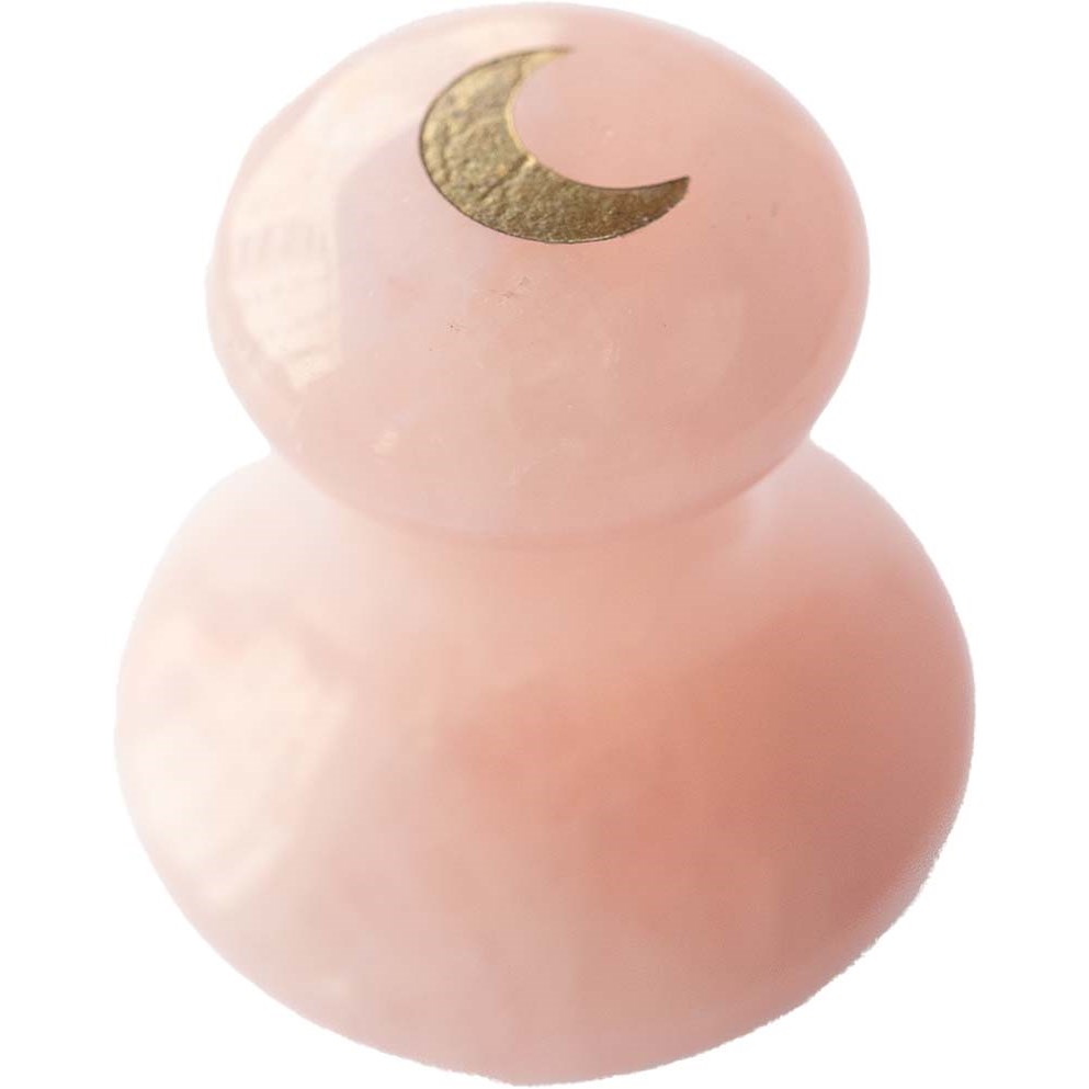 Oh La Moon Mushroom Facial tool - Rose Quartz 48 g