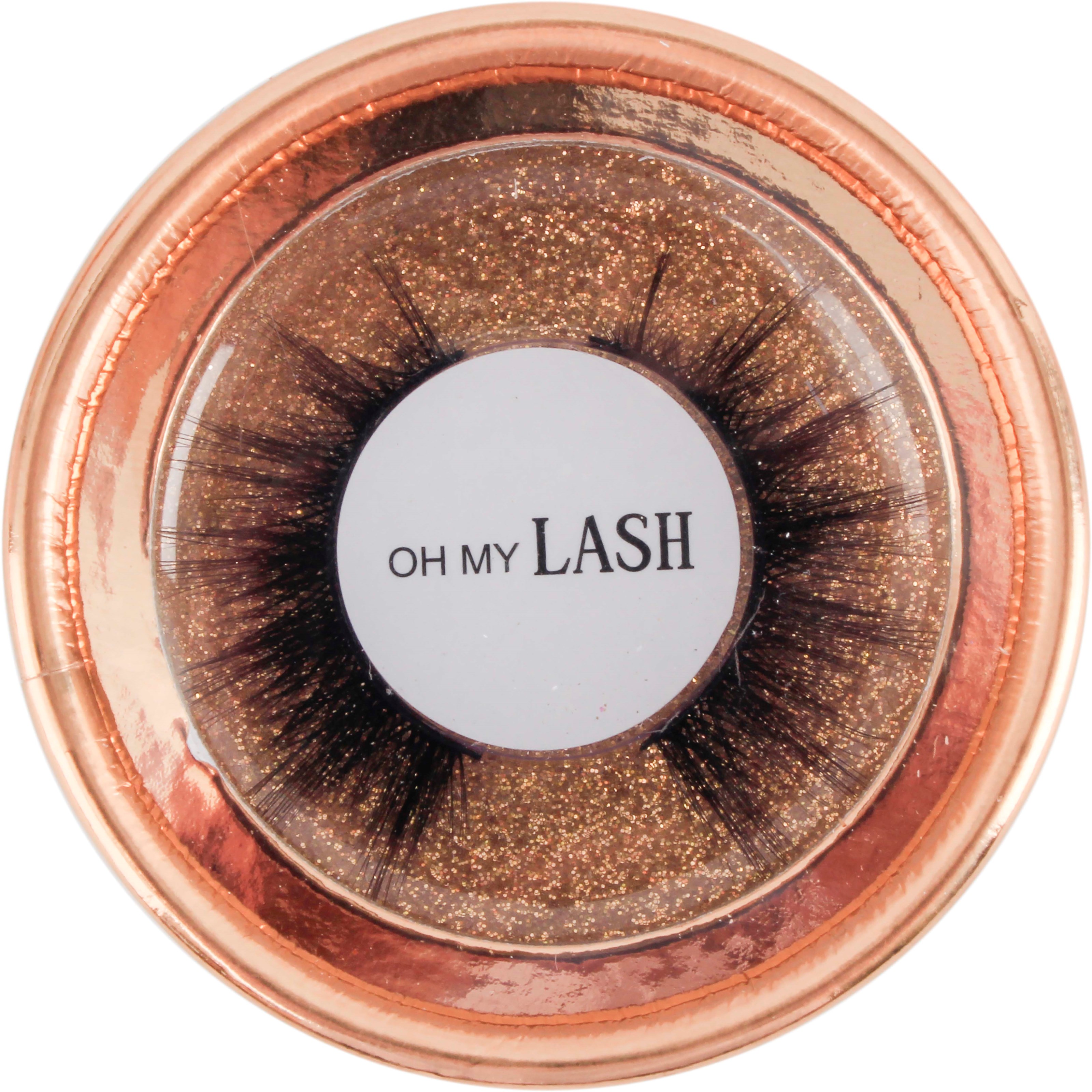 Oh My Lash Faux Mink Strip Lashes Best Life (Cardboard Re-Useable Case