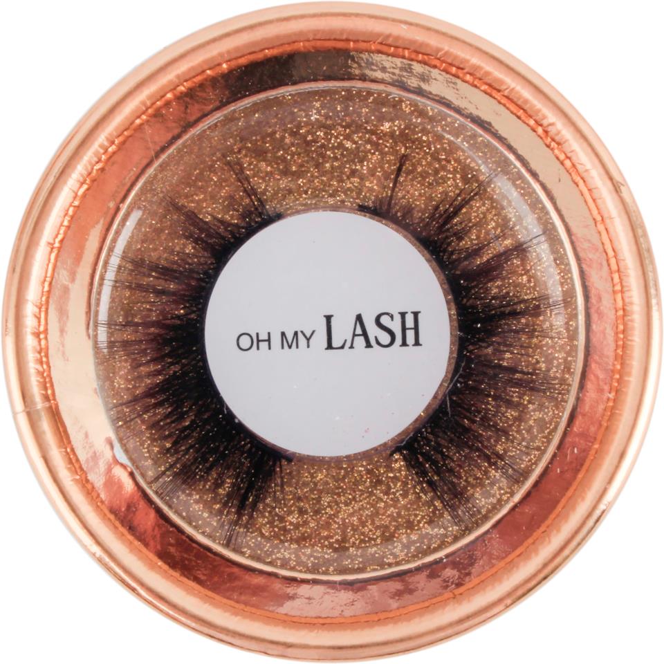 Oh My Lash Faux Mink Strip Lashes Best Life (Cardboard Re-Useable Case)