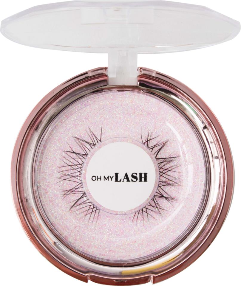 Oh My Lash Faux Mink Strip Lashes Cover Girl (Plastic Re-Useable Case)
