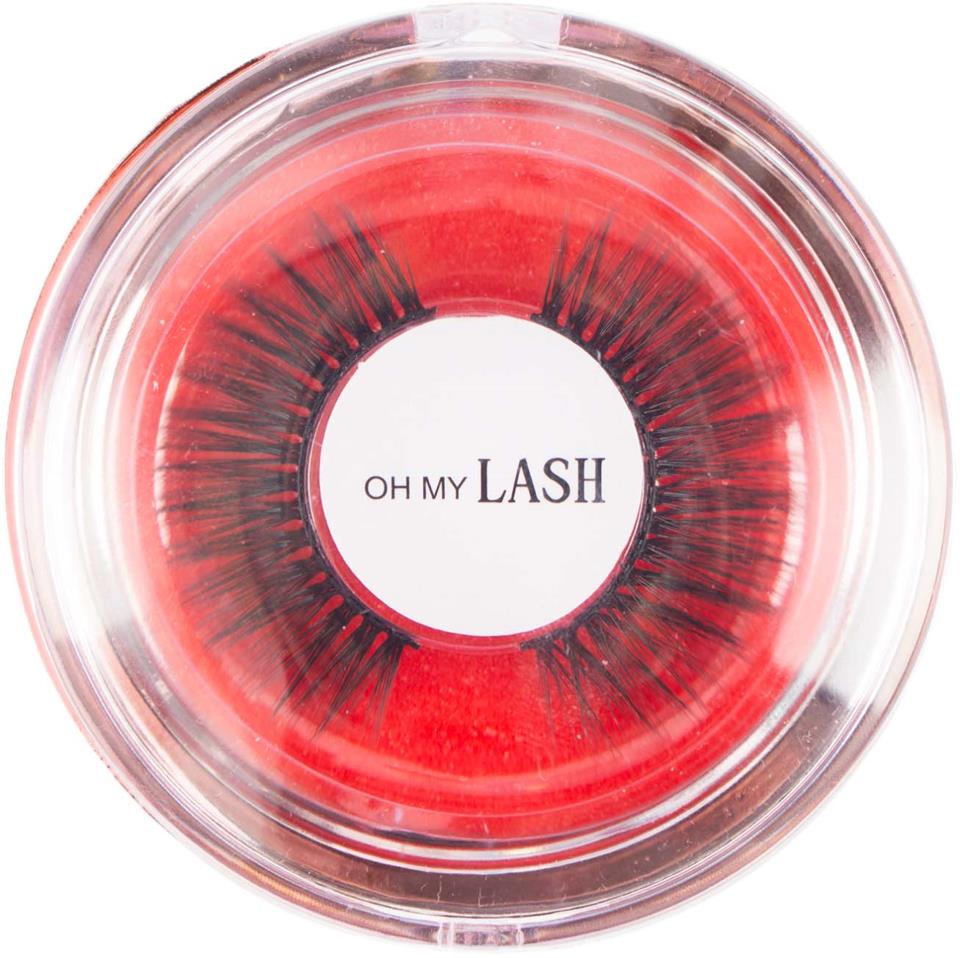 Oh My Lash Faux Mink Strip Lashes Girl Boss (Plastic Re-Useable Case)