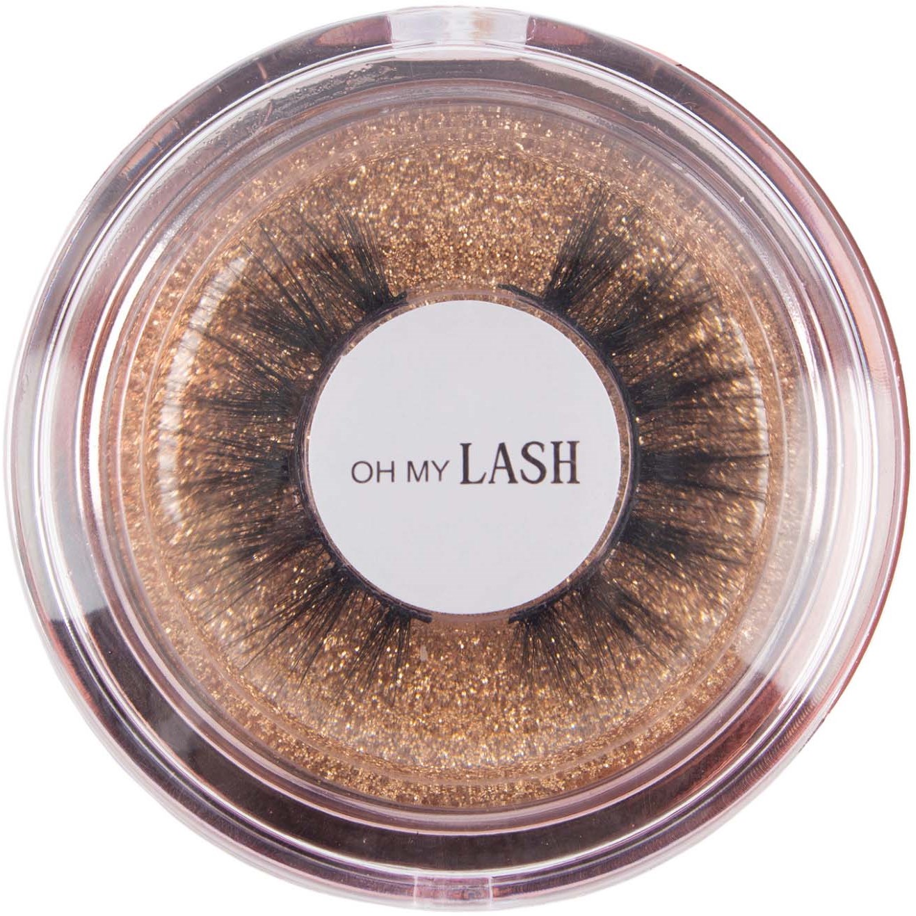 Oh My Lash Faux Mink Strip Lashes Luxe (Plastic Re-Useable Case)