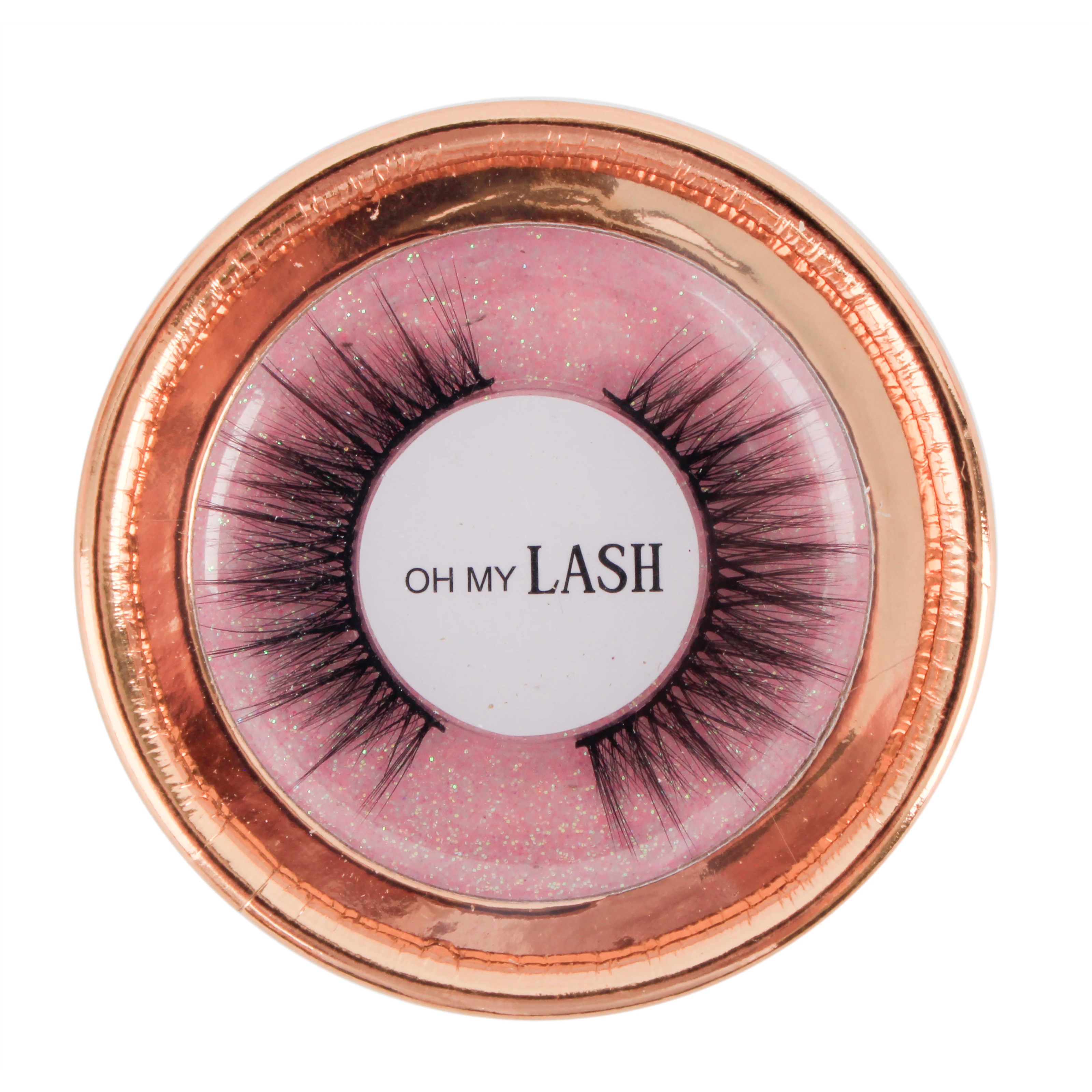 Oh My Lash Faux Mink Strip Lashes You (Cardboard Re-Useable Case)