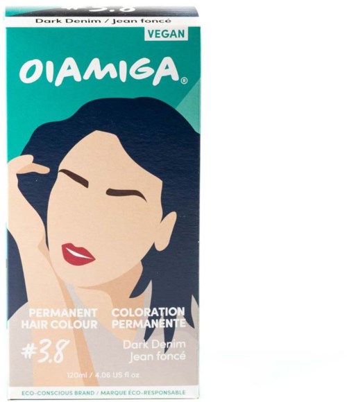 Oiamiga Permanent Hair Colour Dark Denim