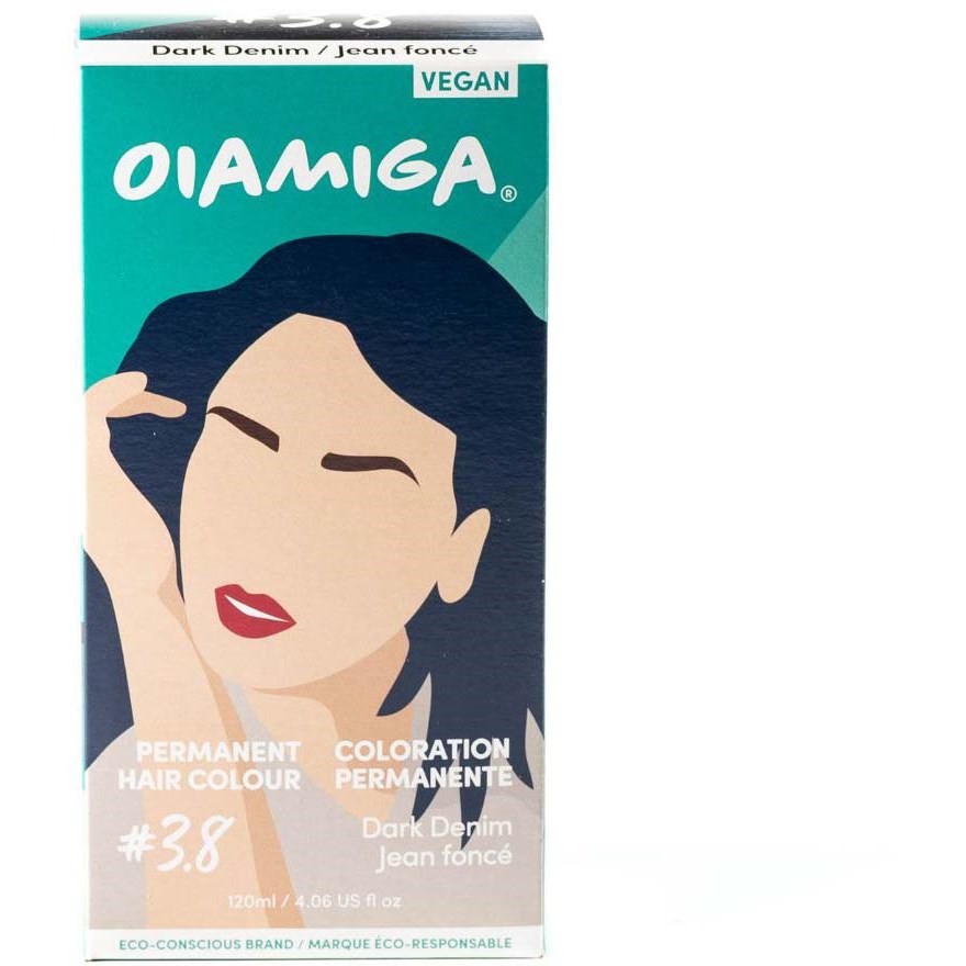 Фото - Фарба для волосся Oiamiga Permanent Hair Colour Dark Denim