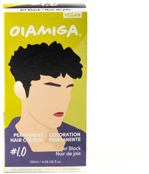 Oiamiga Permanent Hair Colour Jet Black