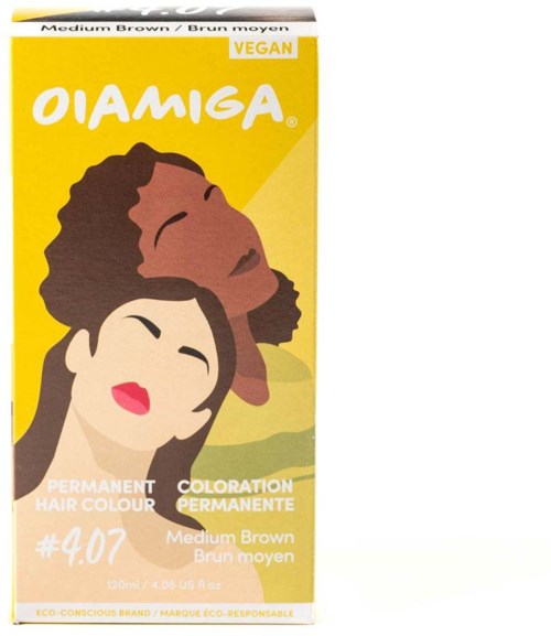Oiamiga Permanent Hair Colour Medium Brown