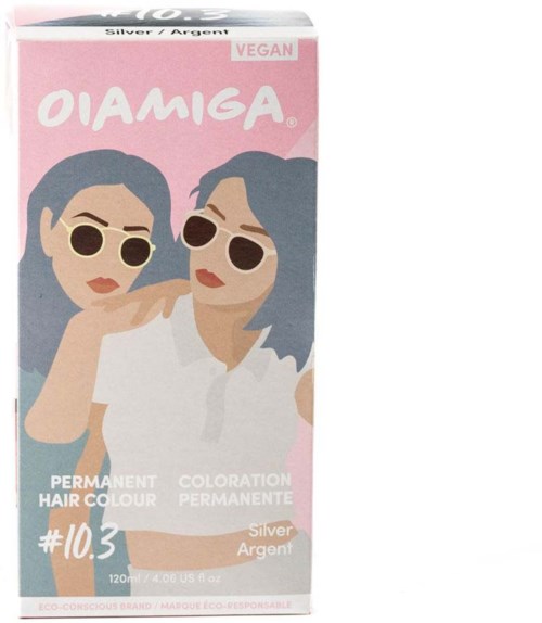 Oiamiga Permanent Hair Colour Silver