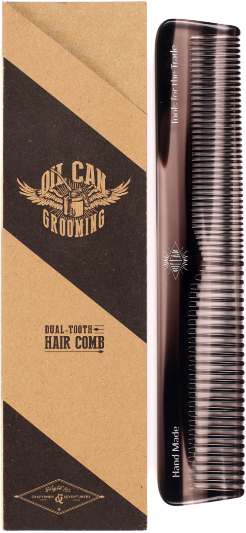 Oil Can Grooming Dual Tooth Comb Colourway