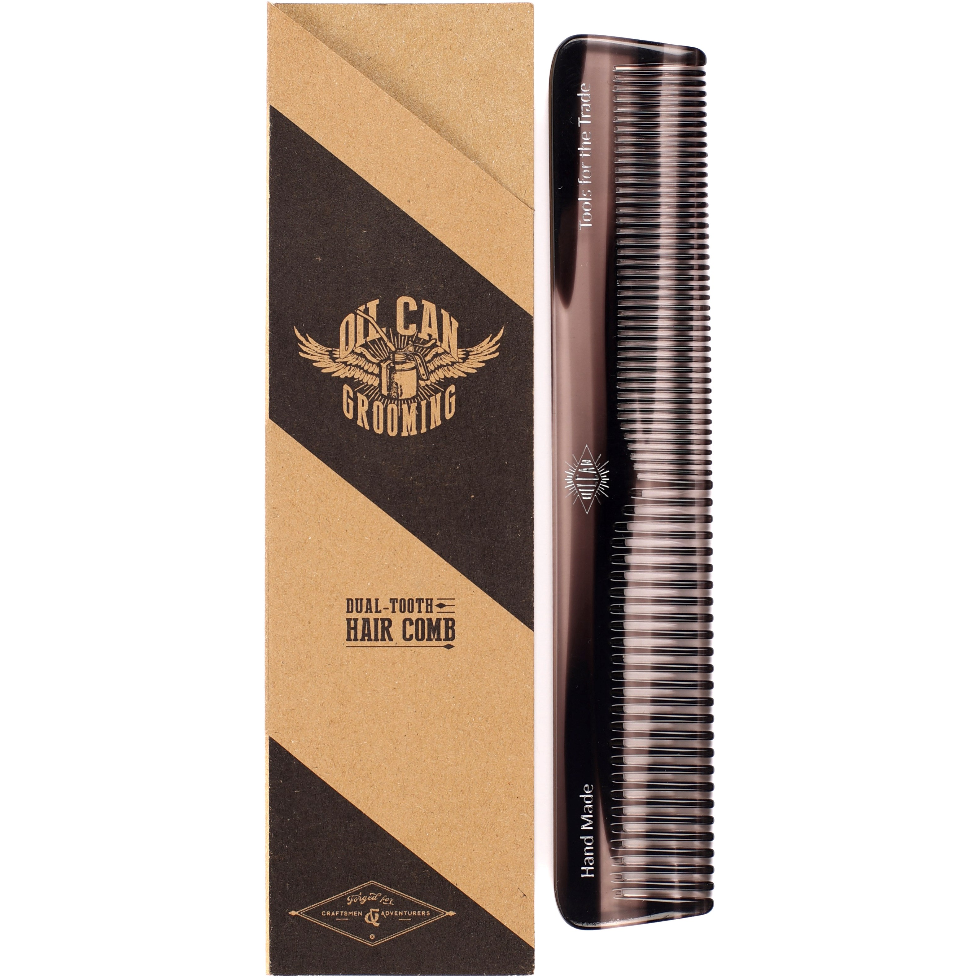Oil Can Grooming Dual Tooth Comb Colourway
