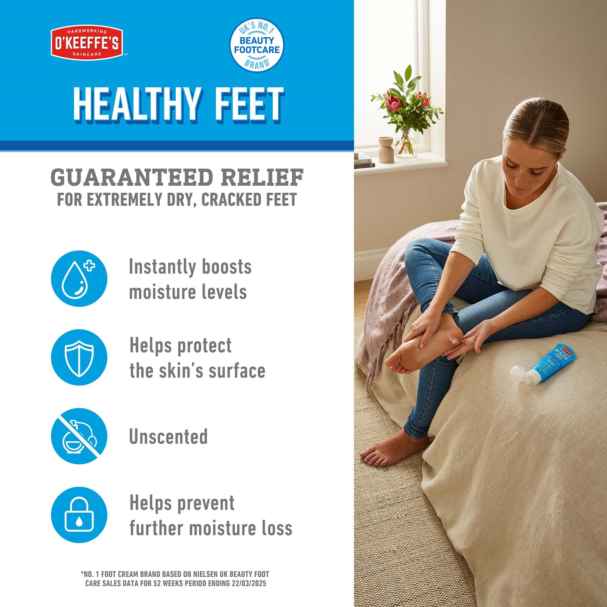 O´Keeffe´s Healthy Feet Foot Cream 80 ml (obrázok 4)