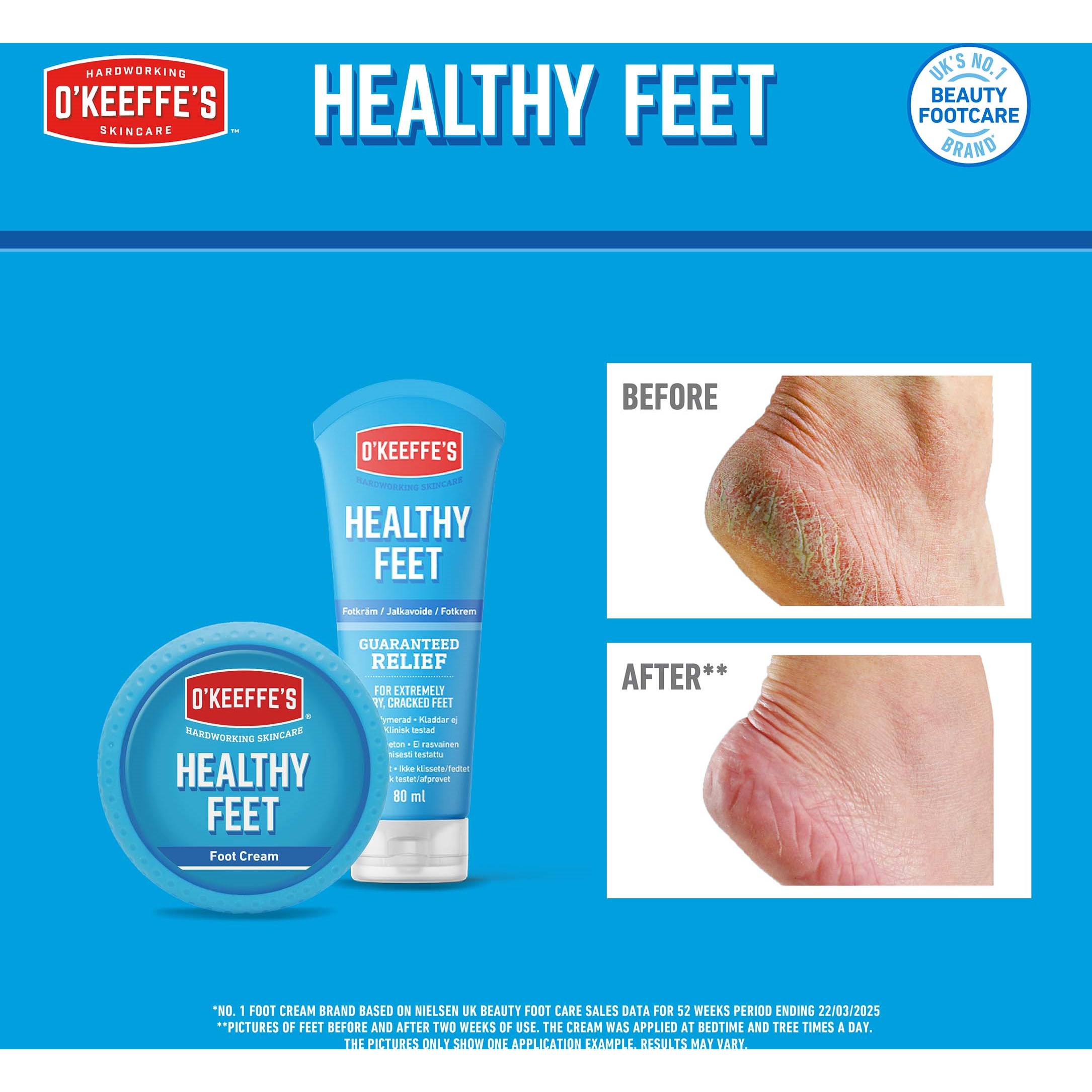 O´Keeffe´s Healthy Feet Foot Cream 80 ml (obrázok 5)
