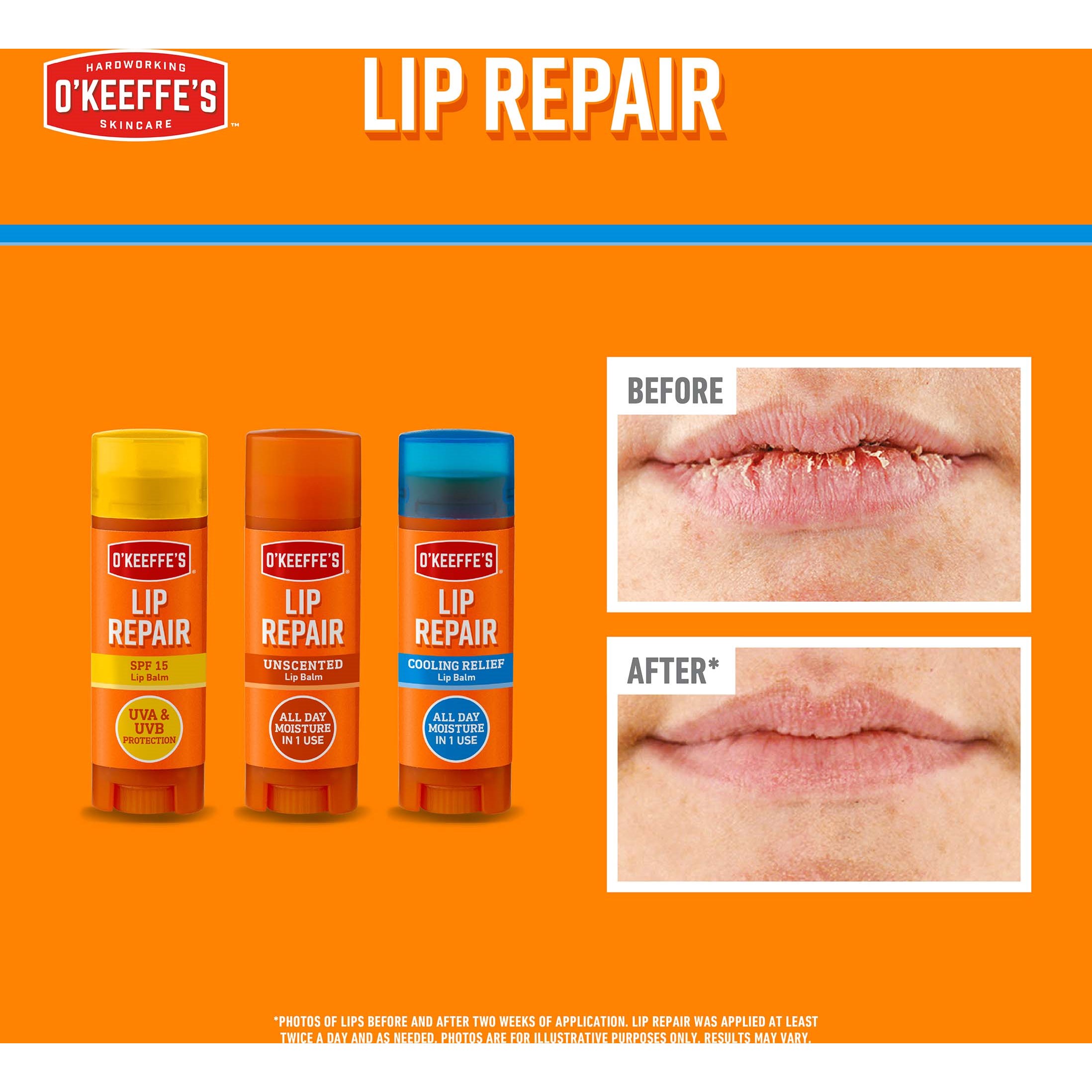 O´Keeffe´s Lip Repair Cooling Relief Lip Balm 4,2 g (obrázok 7)