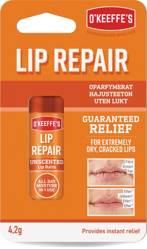 O´Keeffe´s Lip Repair Unscented Lip Balm 4,2 g