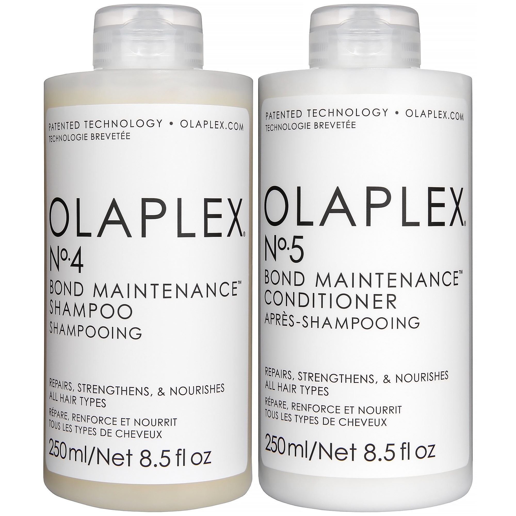 Olaplex Bond Maintenance Bundle No.4 Shampoo 250 ml & No.5 Condit