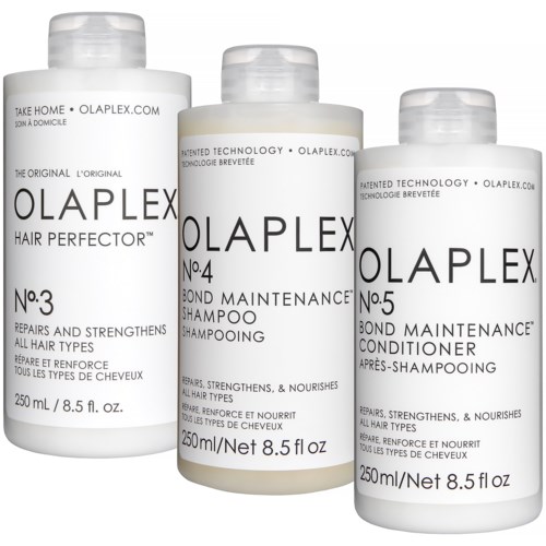 Olaplex Bond Maintenance Bundle No.4 Shampoo 250 ml & No.5 Conditioner 250 ml & No.3 250 ml