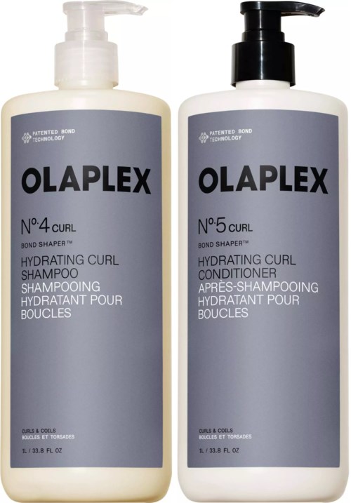 Olaplex Bundle No4 Curl Hydrating Curl Shampoo 1000 ml & No5 Curl Conditioner 1000 ml