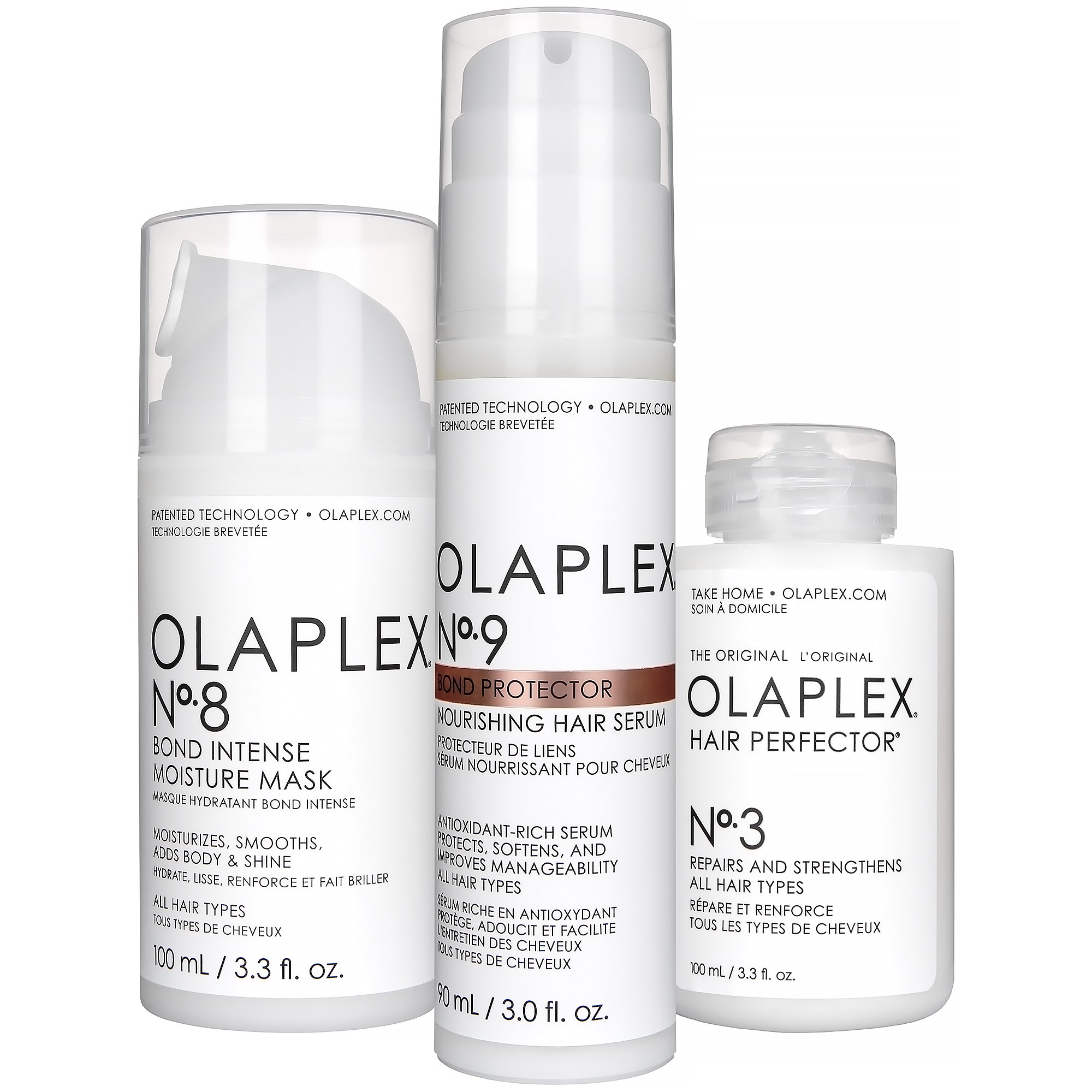 Olaplex Bundle No.3 Hair Perfector 100 ml & No.8 Moisture Mask 10