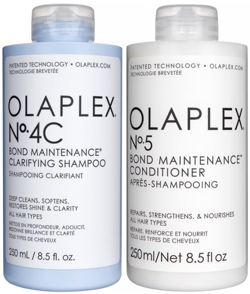 Olaplex Bond Maintenance Bundle No.4C Shampoo 250 ml & No.5 Conditioner 250 ml