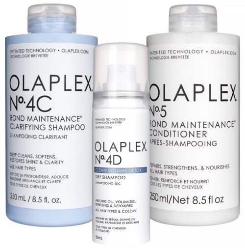 Olaplex Bundle No.4C Shampoo 250 ml & No.5 Conditioner 250 ml & No.4D Dry Shampoo 50 ml