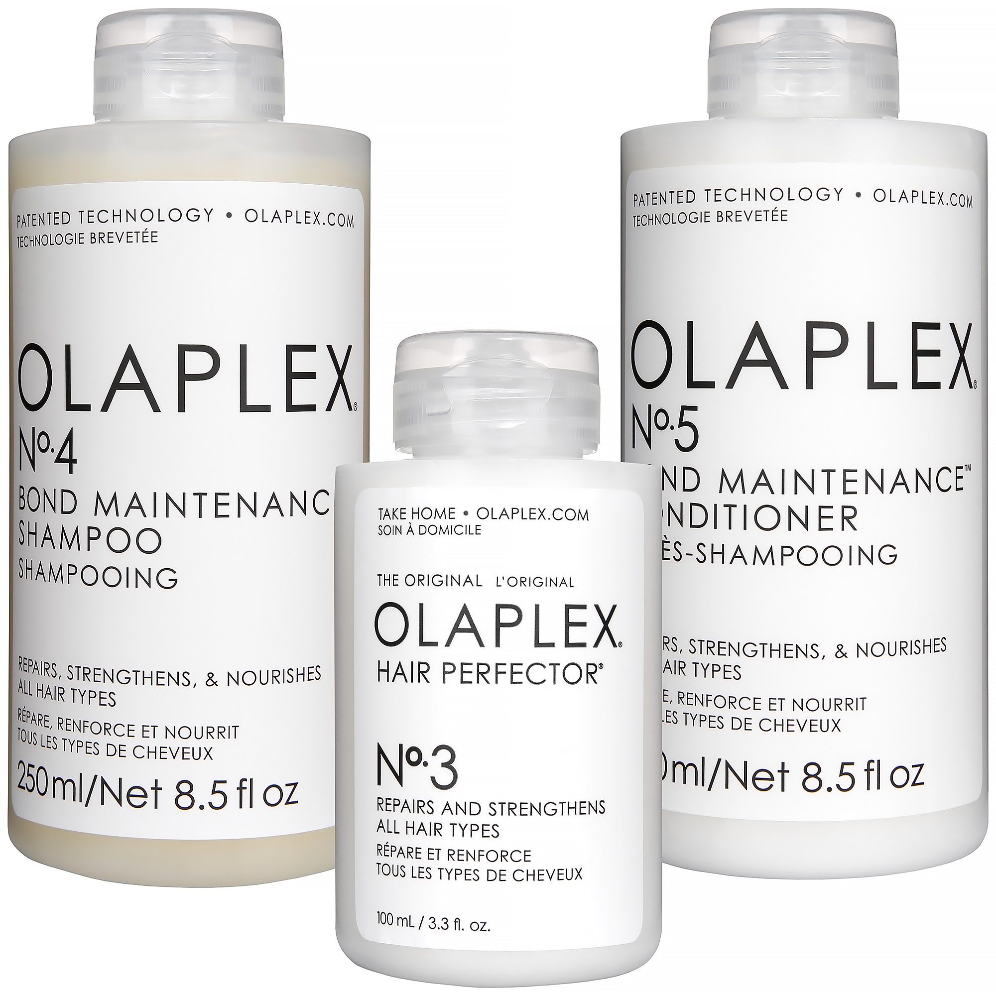 Olaplex Bundle No.4 Shampoo 250 ml & No.5 Conditioner 250 ml & No