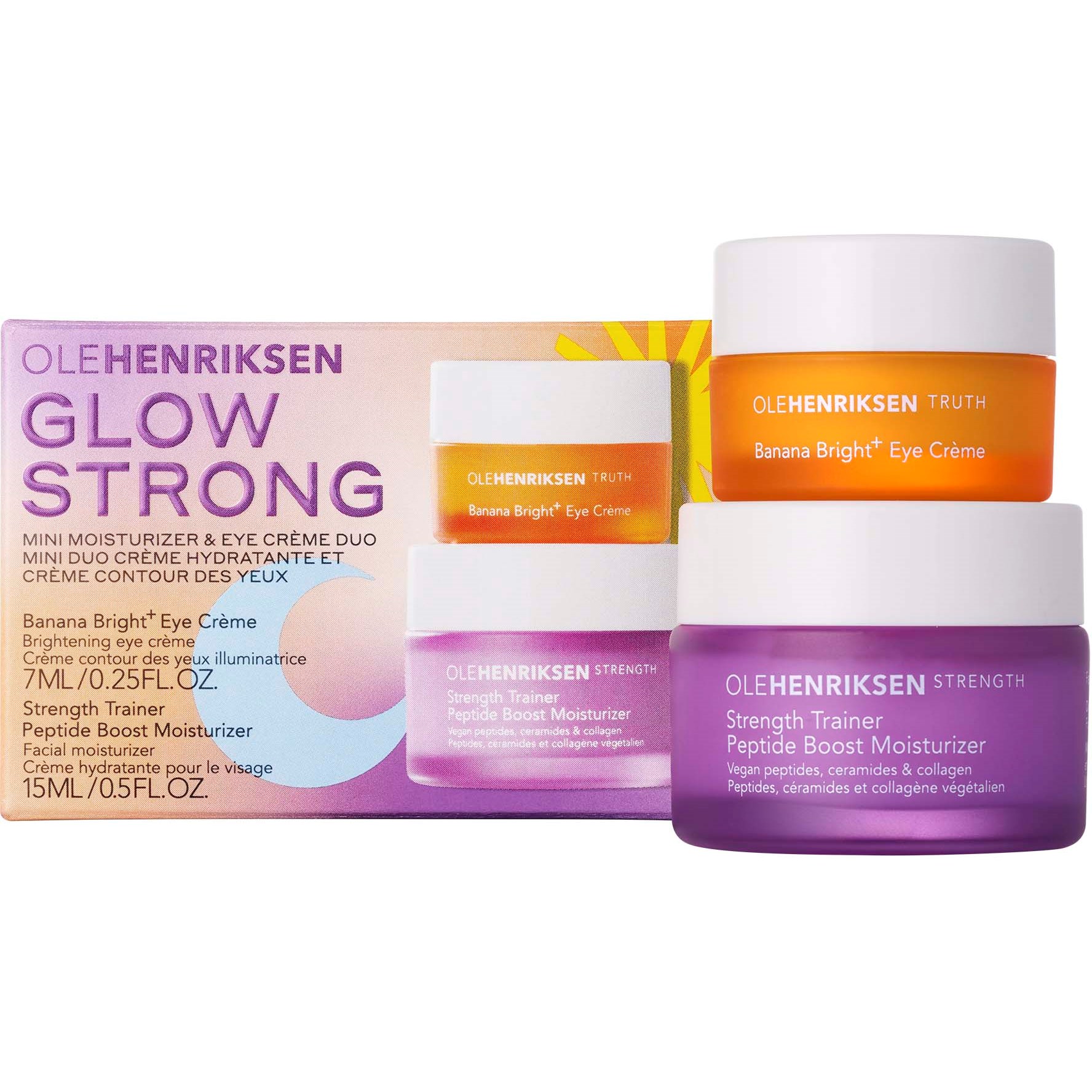 OLEHENRIKSEN Glow Strong Mini Moisturizer + Eye Cream Duo (obrázok 3)