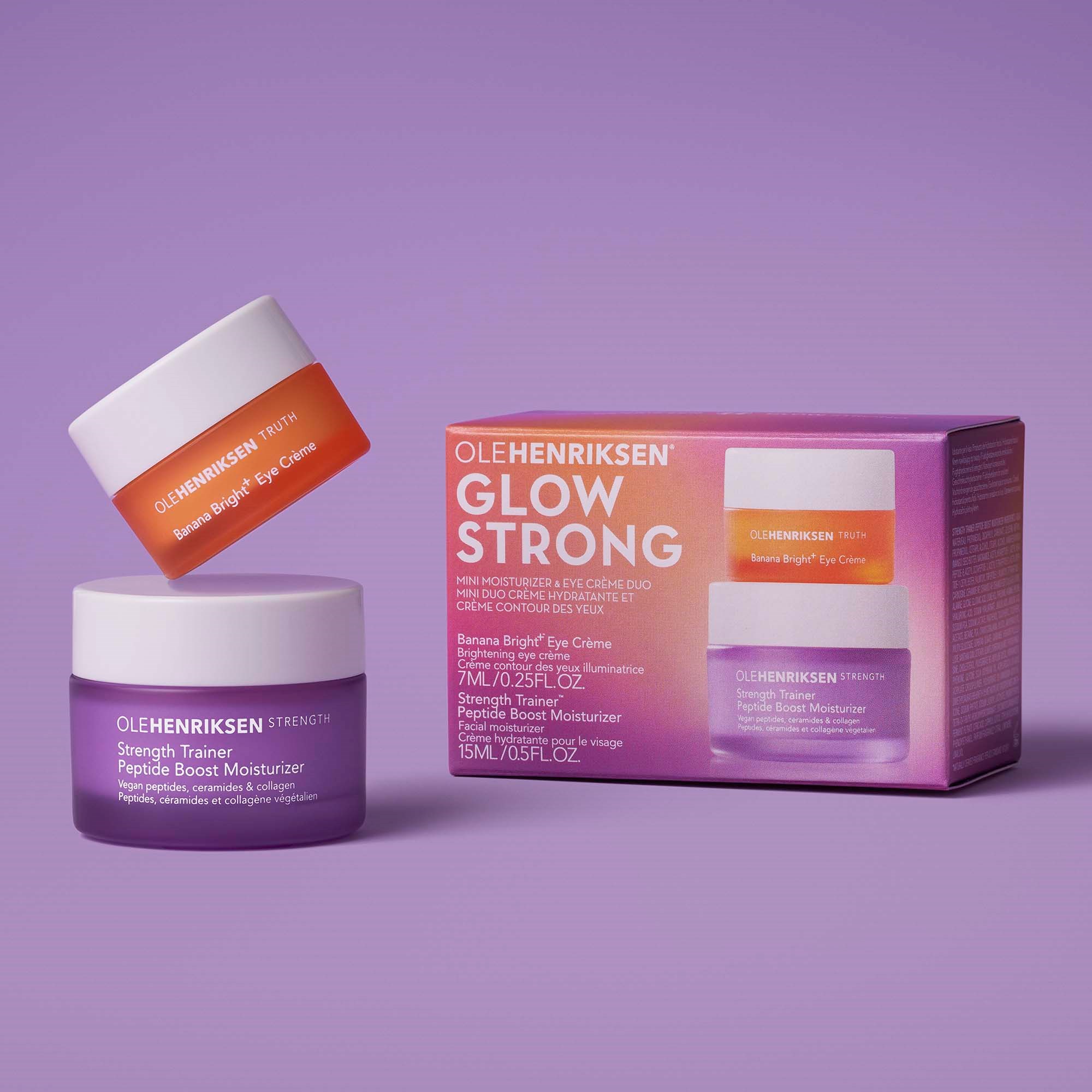 OLEHENRIKSEN Glow Strong Mini Moisturizer + Eye Cream Duo (obrázok 6)