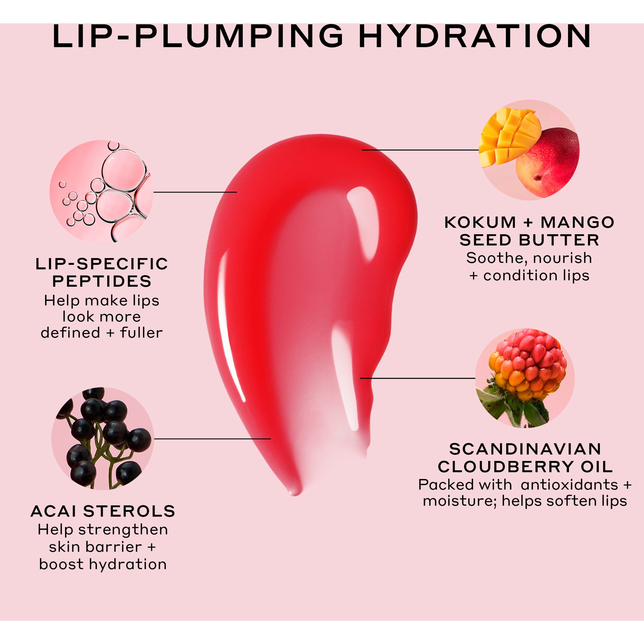 OLEHENRIKSEN Pout Preserve Peptide Lip Treatment Blood Orange Spritz (obrázok 6)