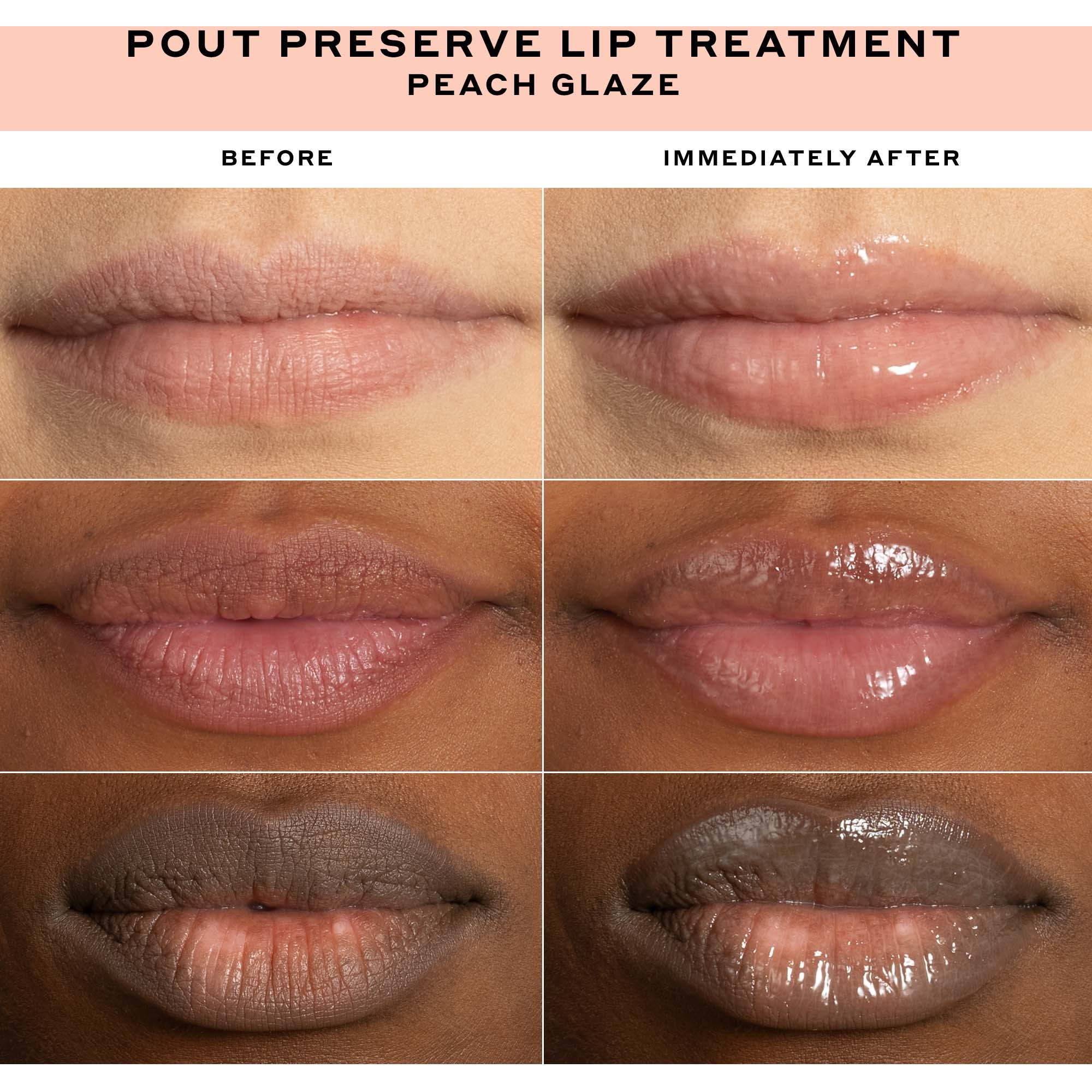 OLEHENRIKSEN Pout Preserve Peptide Lip Treatment Peach (obrázok 3)