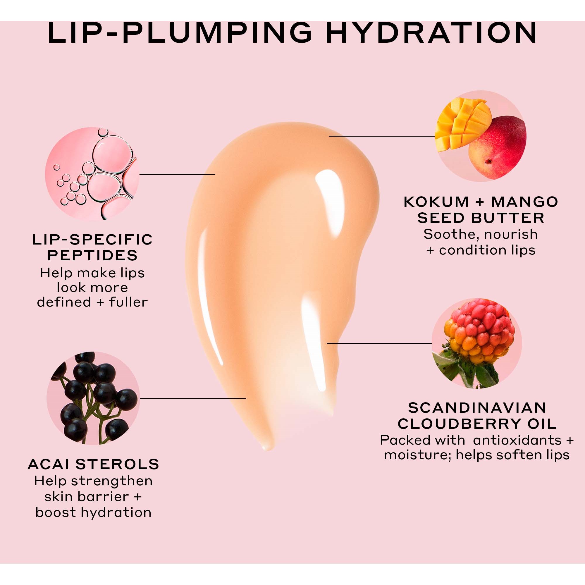 OLEHENRIKSEN Pout Preserve Peptide Lip Treatment Peach (obrázok 7)