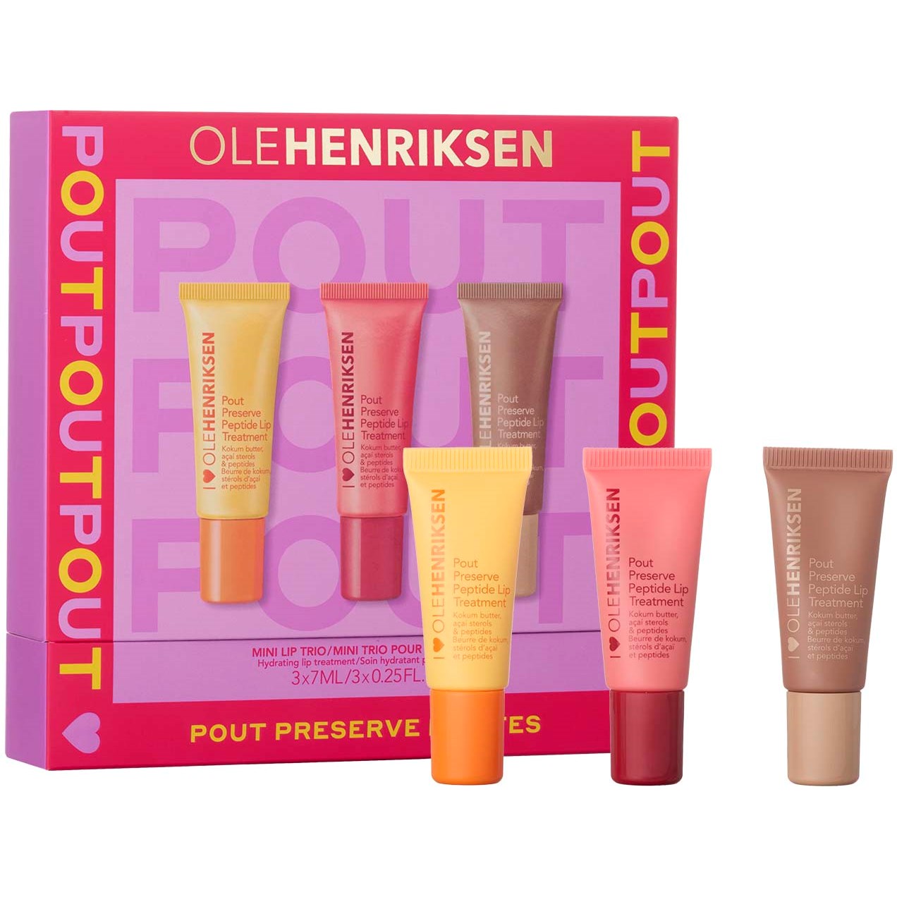 Ole Henriksen Pout preserve Mini Lip Trio