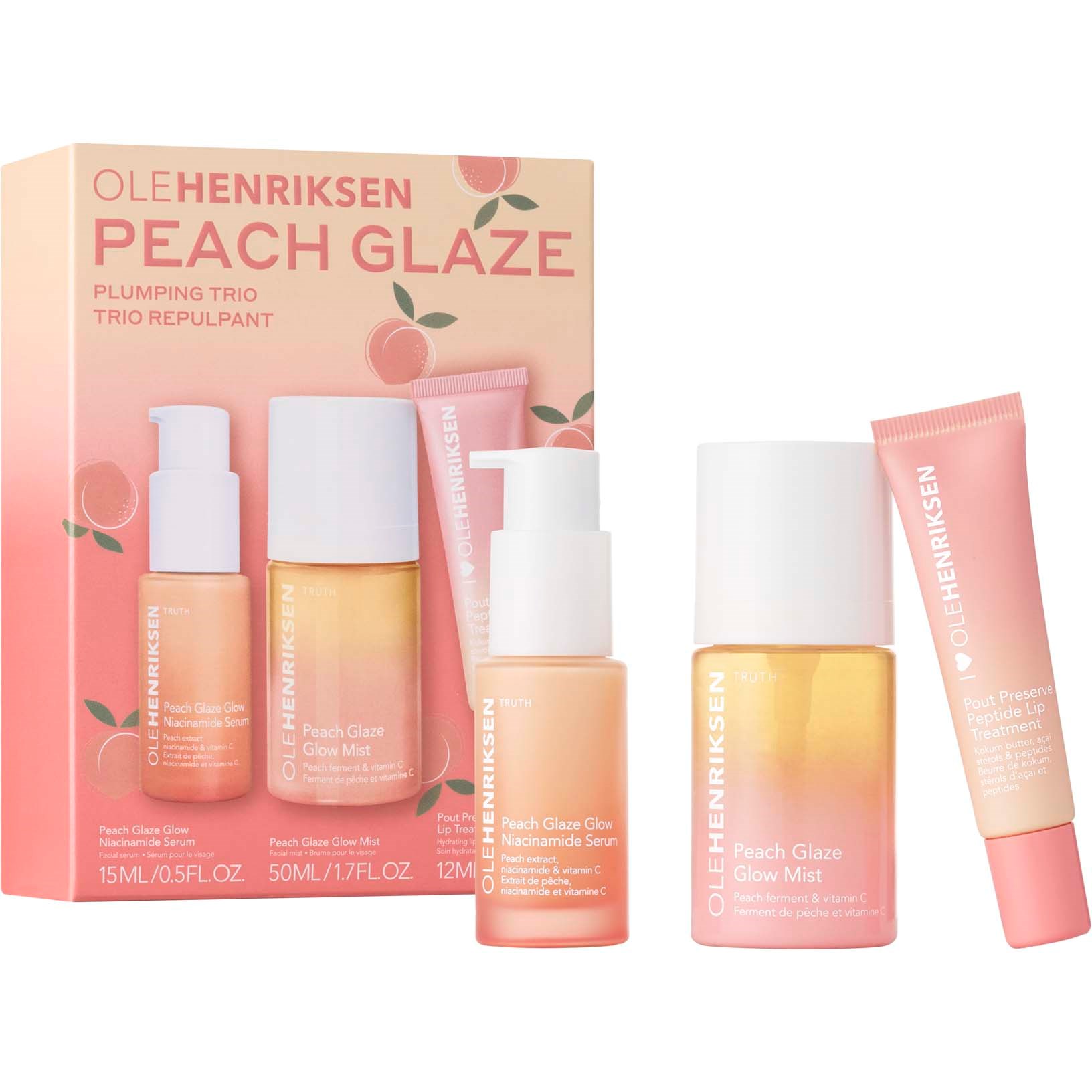 Ole Henriksen Peach Glaze Plumping Trio billede