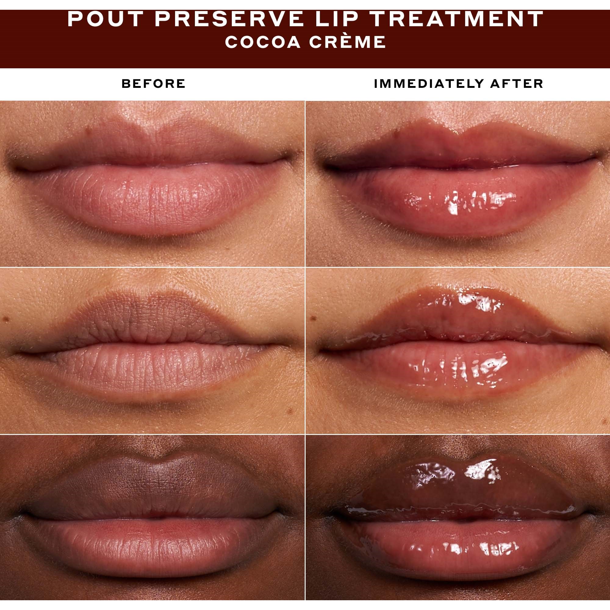 OLEHENRIKSEN Pout Preserve Peptide Lip Treatment Cocoa Crème (obrázok 3)