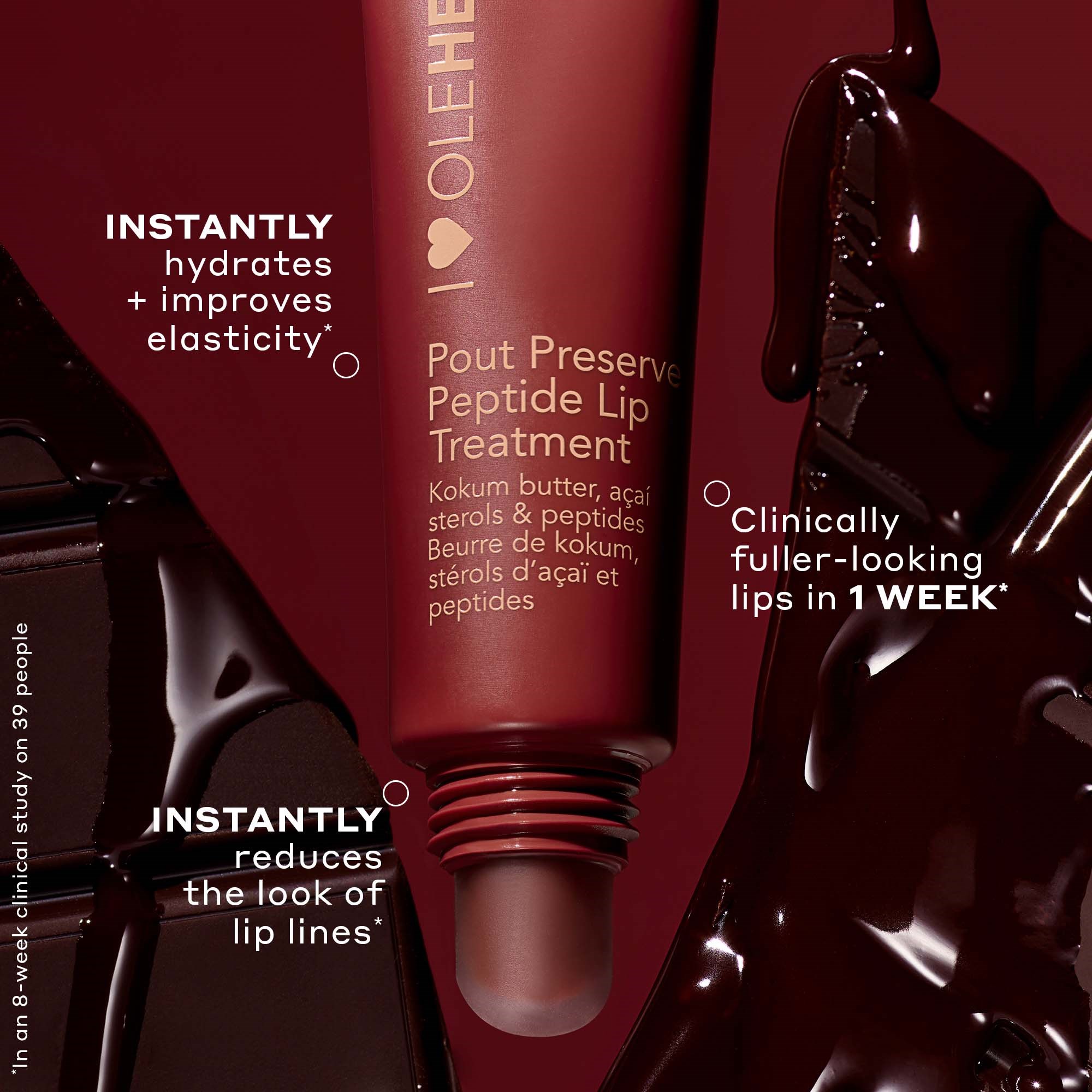 OLEHENRIKSEN Pout Preserve Peptide Lip Treatment Cocoa Crème (obrázok 4)