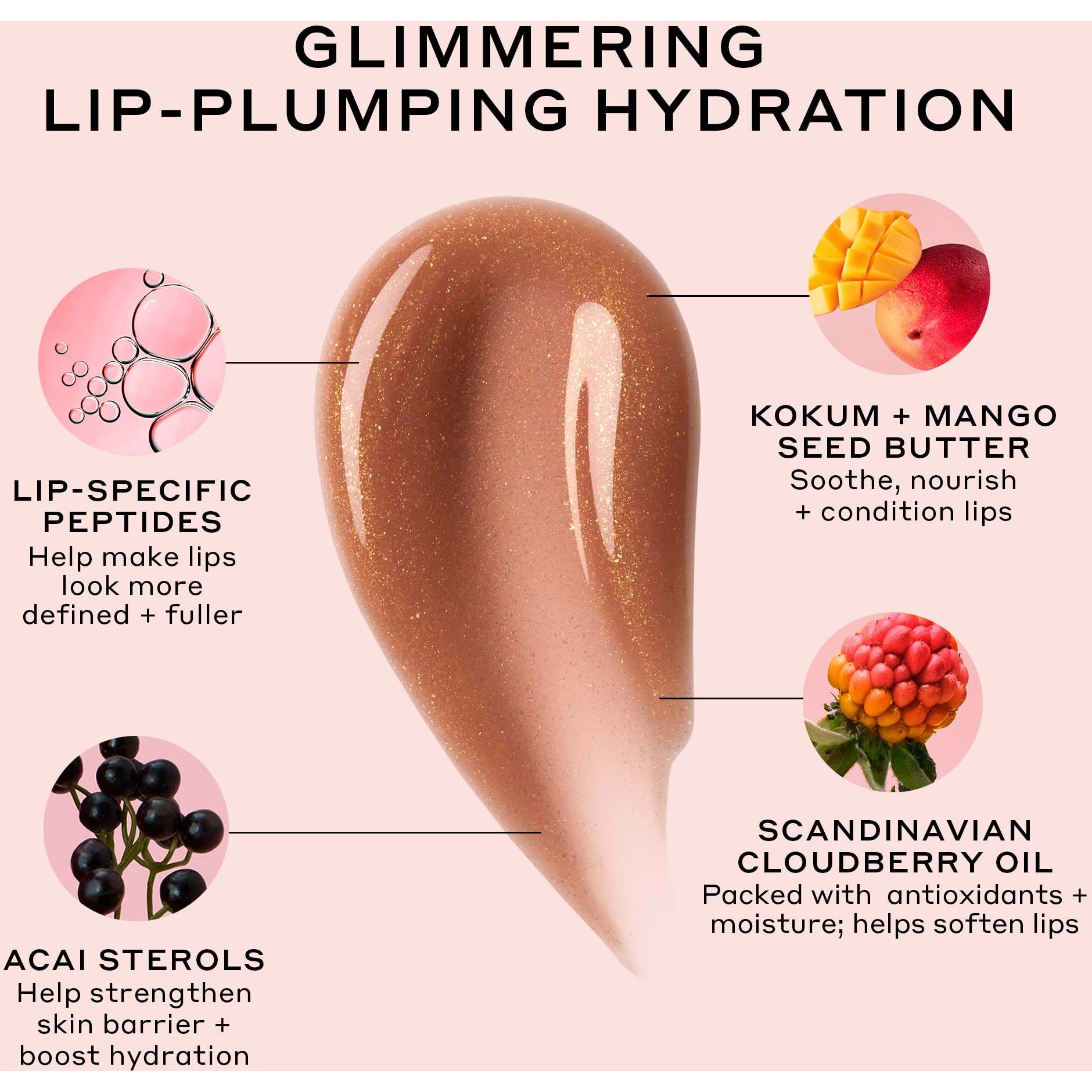 OLEHENRIKSEN Pout Preserve Peptide Lip Treatment Glimmers Crème Brûl (obrázok 8)