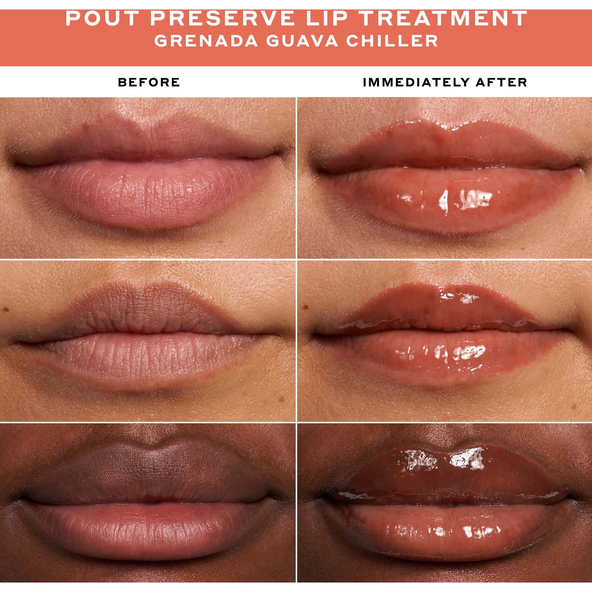 OLEHENRIKSEN Pout Preserve Peptide Lip Treatment Chiller Guava (obrázok 4)