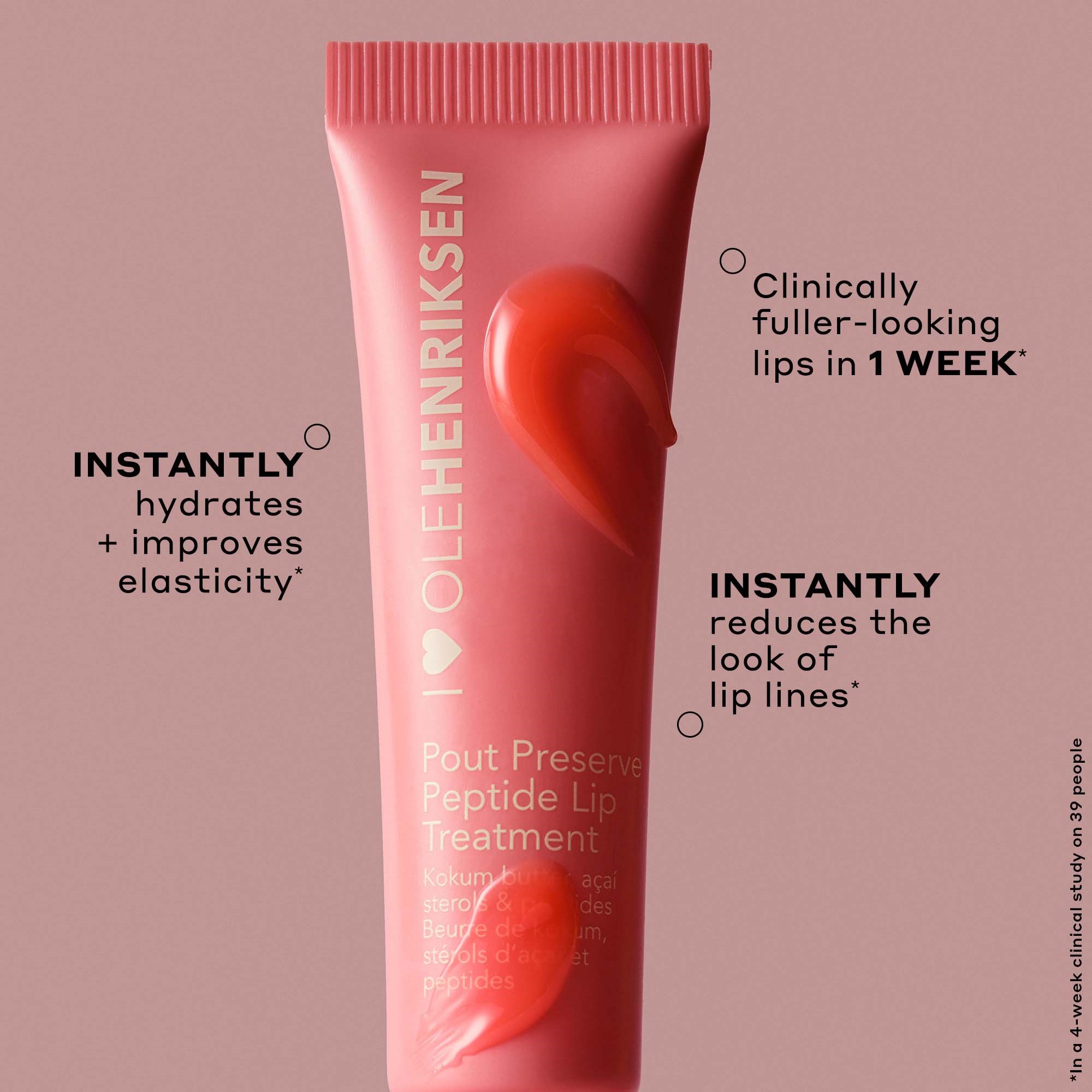OLEHENRIKSEN Pout Preserve Peptide Lip Treatment Chiller Guava (obrázok 5)