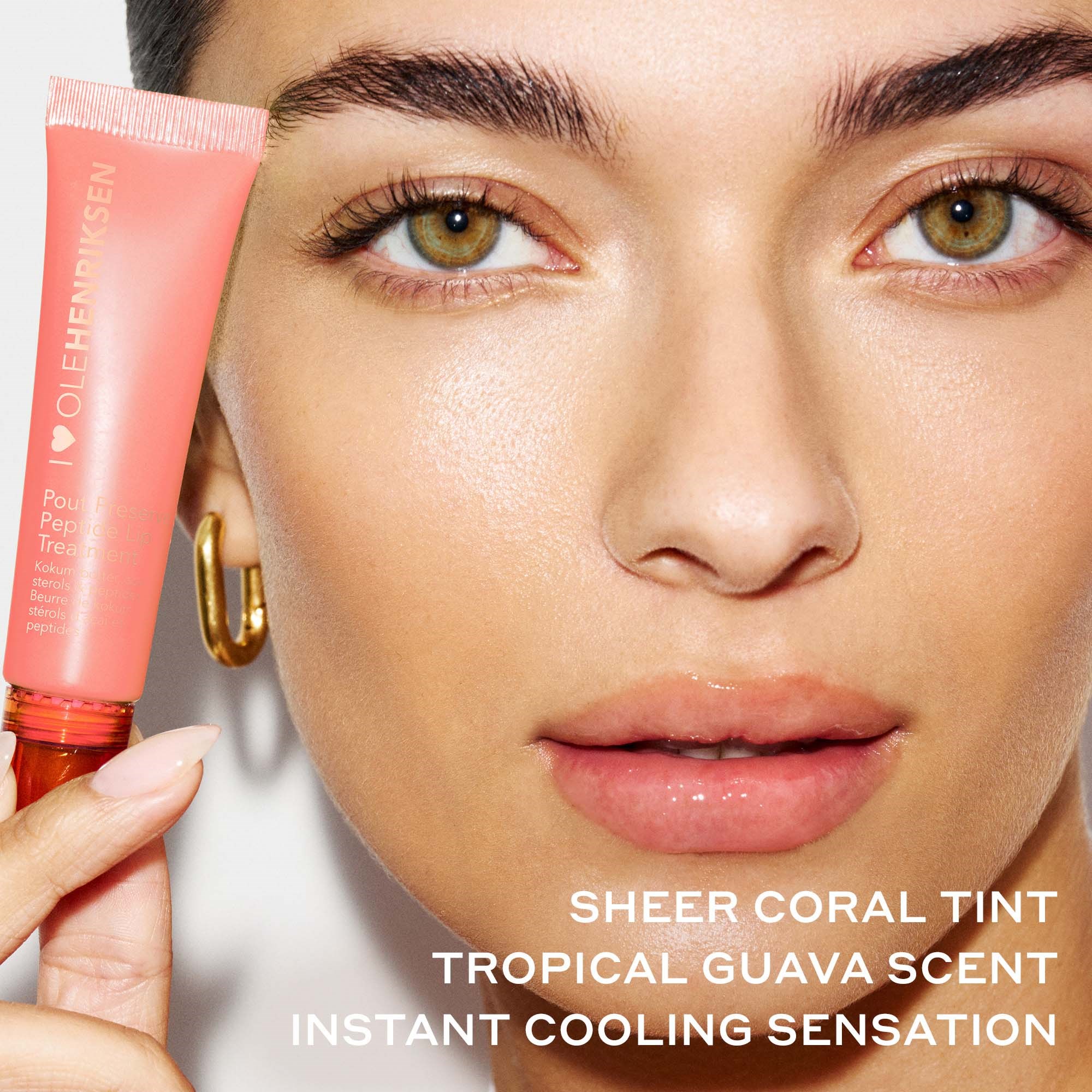 OLEHENRIKSEN Pout Preserve Peptide Lip Treatment Chiller Guava (obrázok 7)